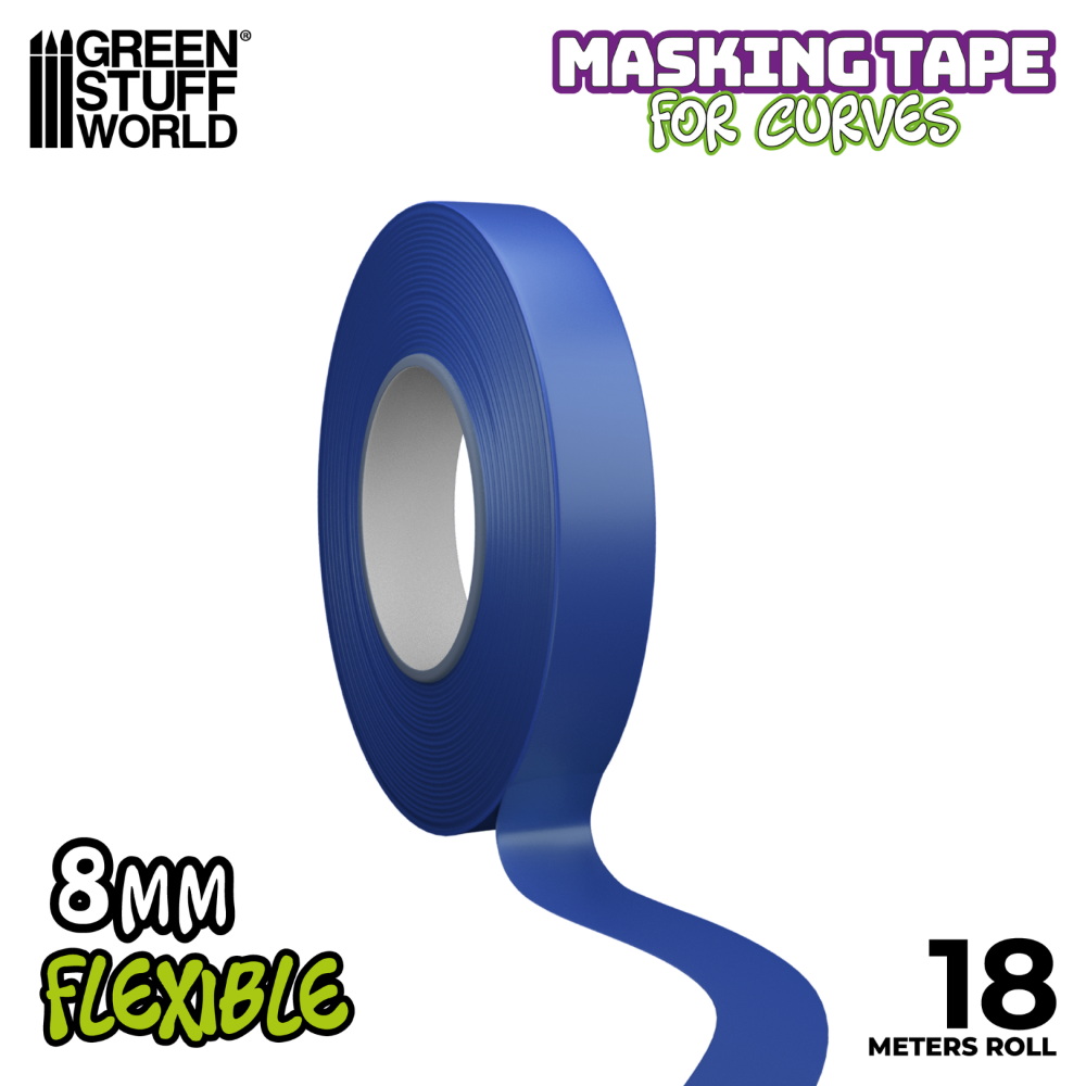 Rugalmas maszkolószalag 8 mm Green Stuff World